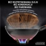Small Yosukata Pokrywka Drewniana z Ergonomiczną Rączką 34 cm