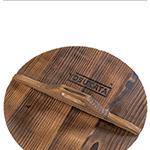 Small Yosukata Pokrywka Drewniana z Ergonomiczną Rączką 34 cm