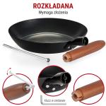 Small Yosukata Patelnia ze Stali Czarnej 26cm (wstępnie sezonowany)