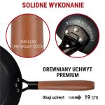 Small Yosukata Patelnia ze Stali Czarnej 30cm (wstępnie sezonowany)