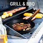 Small Yosukata Patelnia ze Stali Czarnej 30cm (wstępnie sezonowany)