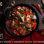 Small Yosukata Patelnia ze Stali Czarnej 30cm (wstępnie sezonowany)