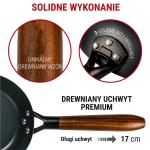 Small Yosukata Patelnia ze Stali Czarnej 20cm (wstępnie sezonowany)