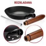 Small Yosukata Patelnia ze Stali Czarnej 20cm (wstępnie sezonowany)