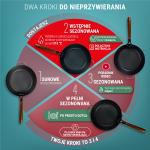 Small Yosukata Patelnia ze Stali Czarnej 20cm (wstępnie sezonowany)