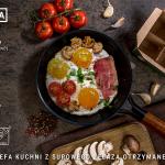 Small Yosukata Patelnia ze Stali Czarnej 20cm (wstępnie sezonowany)