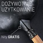 Small Yosukata Wok ze Stali Niebieski 34cm (z płaskim dnem, wstępnie sezonowany)