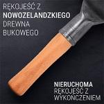 Small Yosukata Wok ze Stali Niebieski 36cm (z okrągłym dnem, niesezonowany) 